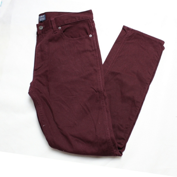 J. Crew Other - J Crew the Sutton Burgundy Pant